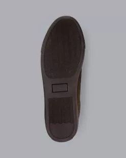 CHARLES TYRWHITT Suede Sneakers - Chocolate Brown 9 CHARLES TYRWHITT Suede Sneakers - Chocolate Brown -Charles Tyrwhitt Shop SHW0247CHC BOTTOM