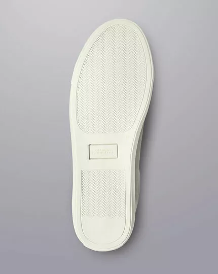 CHARLES TYRWHITT Suede Sneakers - Grey 6 CHARLES TYRWHITT Suede Sneakers - Grey - Image 4