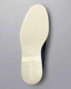 CHARLES TYRWHITT Suede Slip-On Loafer - French B -Charles Tyrwhitt Shop SHW0252FRE BOTTOM