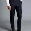 CHARLES TYRWHITT Check Suit Pants - Ink B