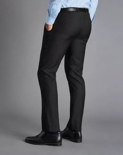 CHARLES TYRWHITT Natural Stretch Twill Suit - Ch 8 CHARLES TYRWHITT Natural Stretch Twill Suit - Ch - Image 6
