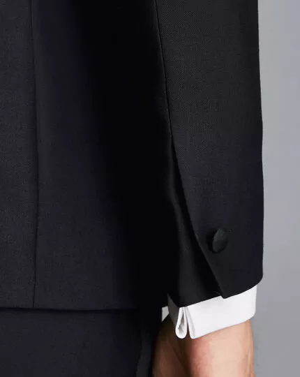 CHARLES TYRWHITT Shawl Lapel Tuxedo - Dark Navy 5 CHARLES TYRWHITT Shawl Lapel Tuxedo - Dark Navy - Image 3