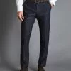 CHARLES TYRWHITT Italian Flannel Suit Pants - Ink B