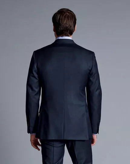 CHARLES TYRWHITT Italian Luxury Texture Suit - Ink B 6 CHARLES TYRWHITT Italian Luxury Texture Suit - Ink B - Image 4