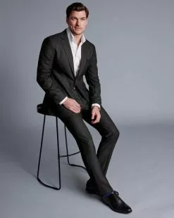 CHARLES TYRWHITT British Luxury Suit - Charcoal Grey