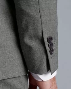 CHARLES TYRWHITT Ultimate Performance Suit - Grey -Charles Tyrwhitt Shop SUT0269GRY MODEL DETAIL