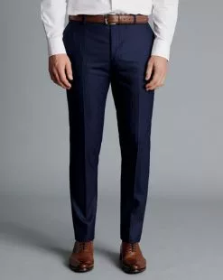 CHARLES TYRWHITT Ultimate Performance Stripe Suit Pants - French B