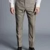 CHARLES TYRWHITT Sharkskin Suit Pants - T -Charles Tyrwhitt Shop SUT0275TPE TROUSER FRONT