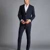 CHARLES TYRWHITT Ultimate Performance Suit - Dark Navy 2 CHARLES TYRWHITT Ultimate Performance Suit - Dark Navy -Charles Tyrwhitt Shop SUT44DNY MODEL FRONT