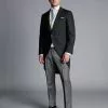 CHARLES TYRWHITT Morning Suit – Grey Stripe T