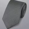 CHARLES TYRWHITT Stain Resistant Silk Tie - Grey -Charles Tyrwhitt Shop TIC2020GRY ROLLED