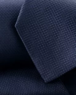 CHARLES TYRWHITT Stain Resistant Silk Tie - Navy 6 CHARLES TYRWHITT Stain Resistant Silk Tie - Navy -Charles Tyrwhitt Shop TIC2020NAV DETAIL
