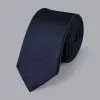 CHARLES TYRWHITT Stain Resistant Slim Silk Tie - French B -Charles Tyrwhitt Shop TIC2029FRE ROLLED