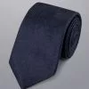 CHARLES TYRWHITT Silk Linen Tie - French B 2 CHARLES TYRWHITT Silk Linen Tie - French B -Charles Tyrwhitt Shop TIC2068FRE ROLLED