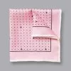 CHARLES TYRWHITT Spot Print Pocket Square - Pink