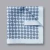 CHARLES TYRWHITT Medallion Silk Pocket Square - Light B -Charles Tyrwhitt Shop TIP0279LBU MAIN
