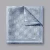 CHARLES TYRWHITT Spot Silk Pocket Square - Sky Blue & Ivory -Charles Tyrwhitt Shop TIP0279SKY MAIN