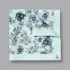 CHARLES TYRWHITT Floral Silk Pocket Square - Spearmin -Charles Tyrwhitt Shop TIP0279SPM MAIN