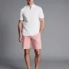 CHARLES TYRWHITT Stripe Shorts - Coral Pink