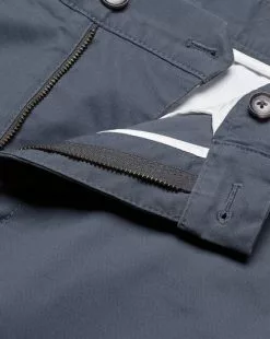 CHARLES TYRWHITT Lightweight Pants - Steel B -Charles Tyrwhitt Shop TRT0409STL FABRIC DETAIL201